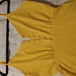 Yellow Maxi sundress